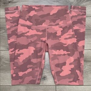 Lululemon Align High-Rise 28" Leggings Heritage 365 Camo Brier Rose Pink Size 4